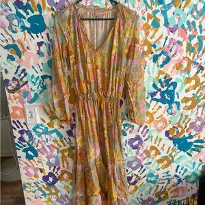 Show Me Your MuMu Multicolor Long Sleeve Dress